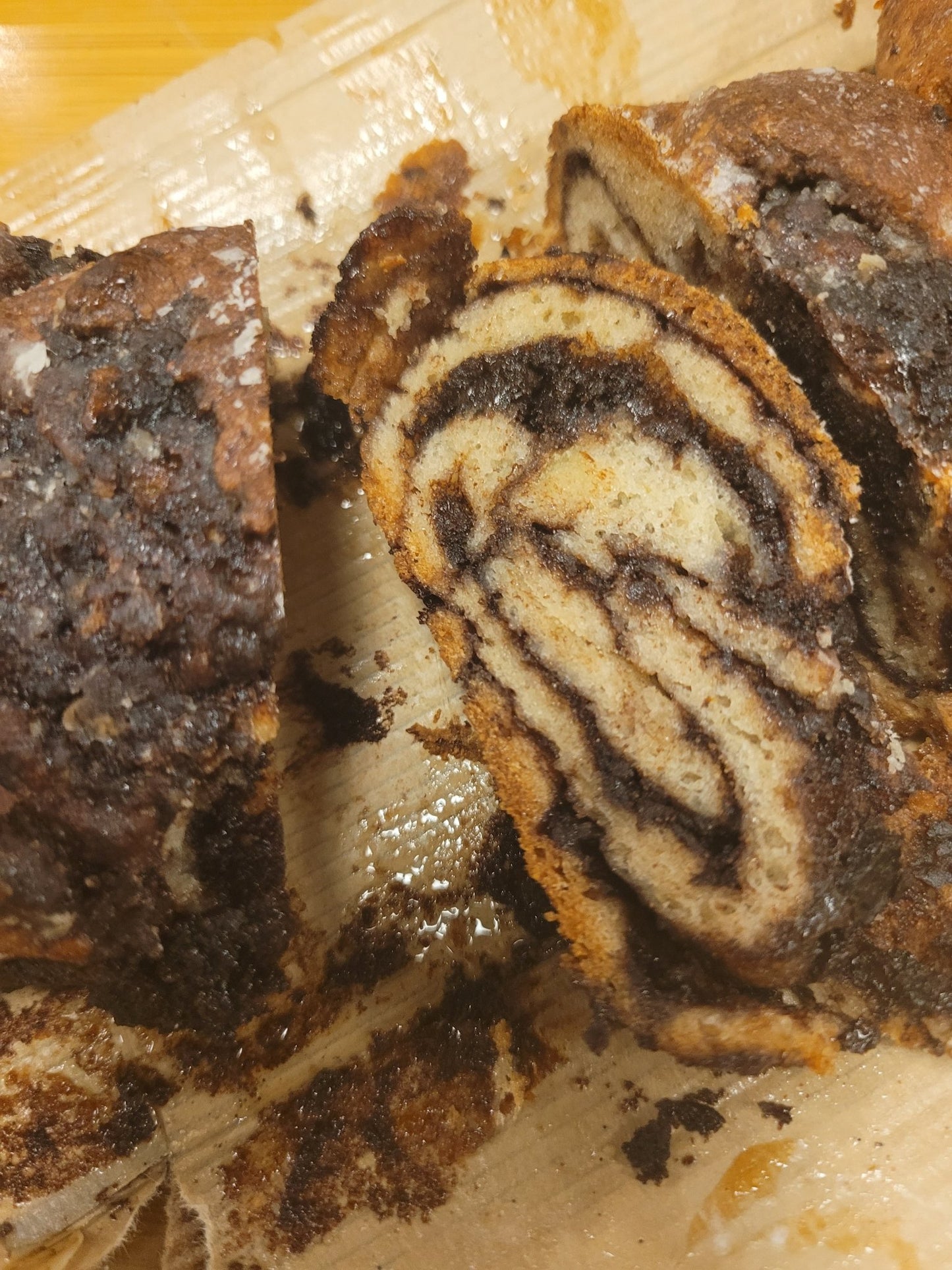 Chocolate Babka - Sprinkled Pink