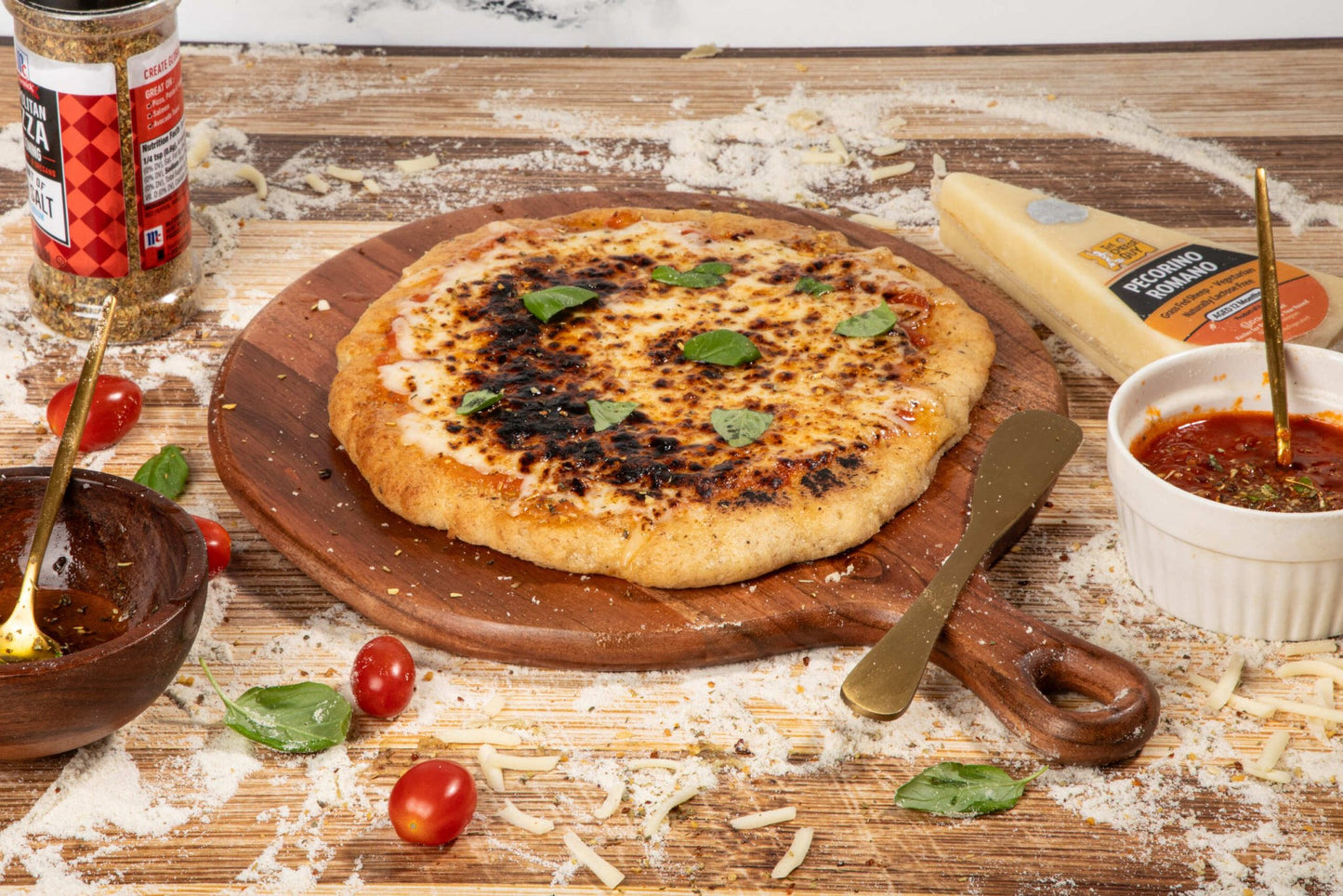 Parbaked Pizza Crusts - Le Baton de Vie